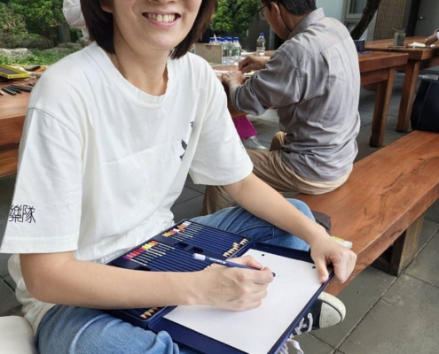 寫生體驗與作品交流-13